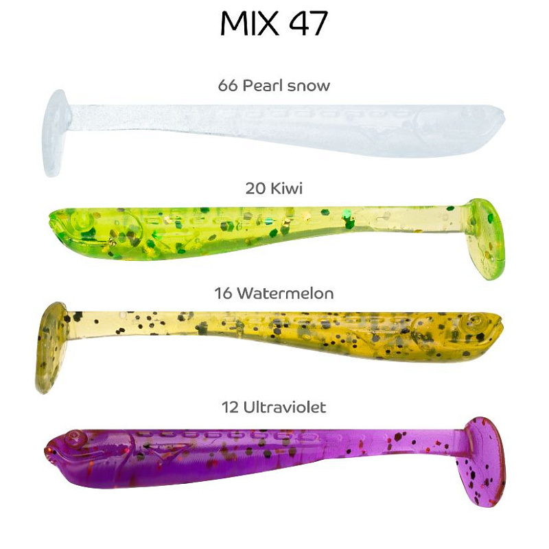 силиконовые приманки Nano minnow 1.6" 6-40-M47-6