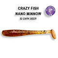 силиконовые приманки Nano minnow 1.6" 6-40-32-4