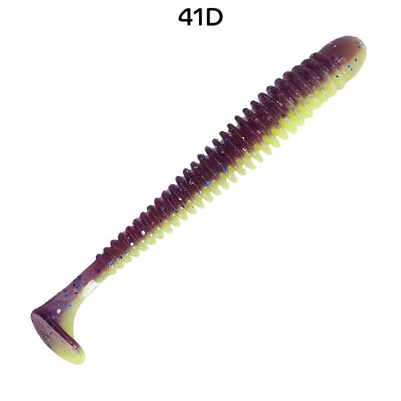 силиконовые приманки Vibro Worm 2.5'' 81-65-41d-6
