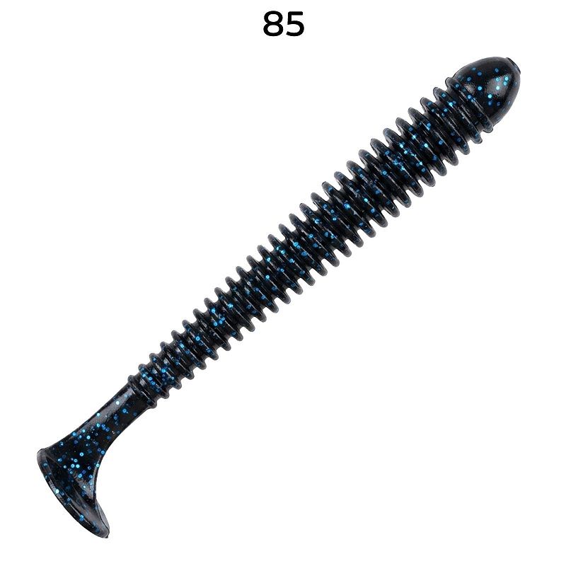силиконовые приманки Vibro worm 3.4" 12-85-85-6