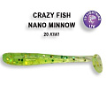 силиконовые приманки Nano minnow 1.6" 6-40-20-4