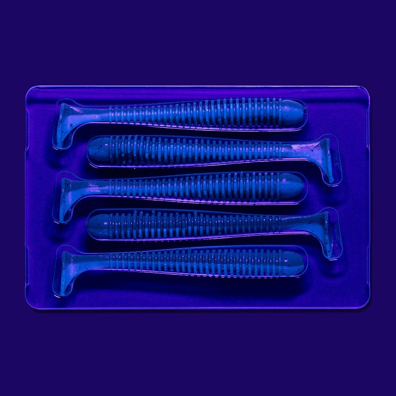 силиконовые приманки Vibro worm 3.4" 13-85-3d-6