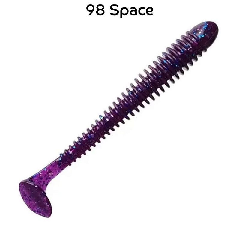 силиконовые приманки Vibro worm 3.4" 12-85-98-6