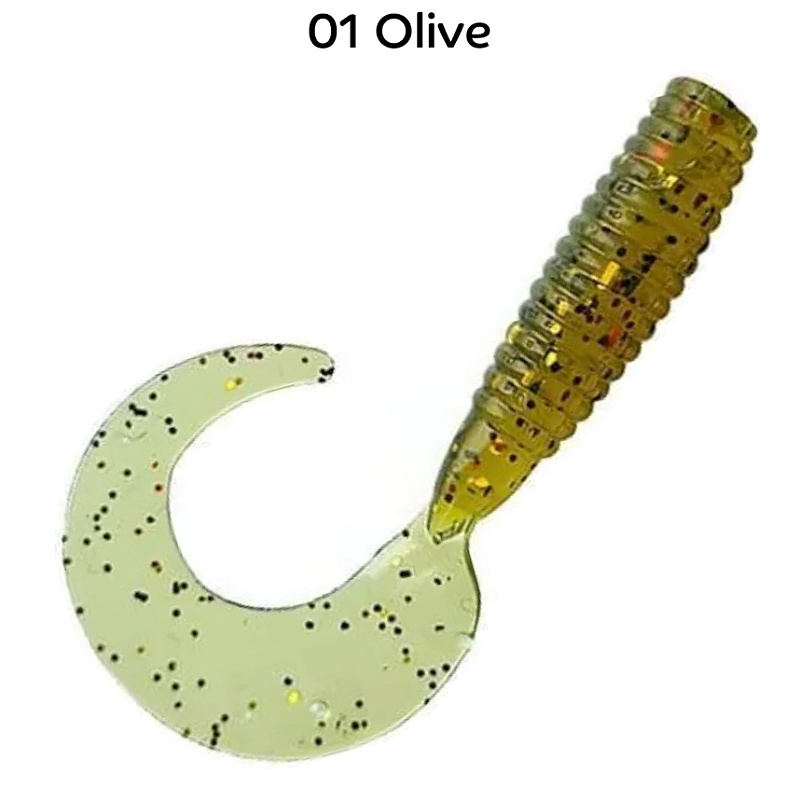 силиконовые приманки Angry spin 1.8" 79-45-1-6