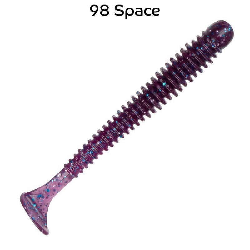 силиконовые приманки Vibro Worm 2.5'' 81-65-98-6