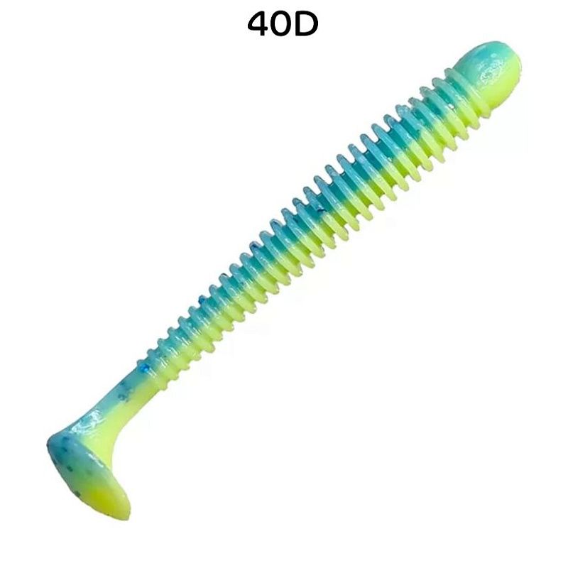 силиконовые приманки Vibro worm 3.4" 13-85-40d-6