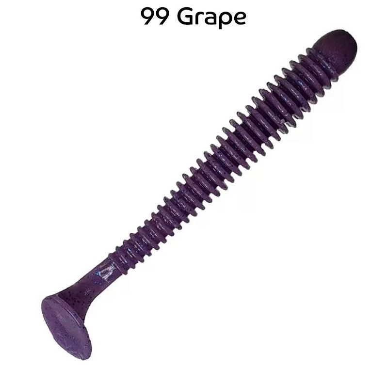силиконовые приманки Vibro worm 3.4" 12-85-99-6-F