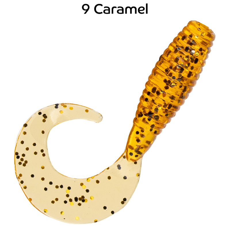 силиконовые приманки Angry spin 1" 20-25-9-6