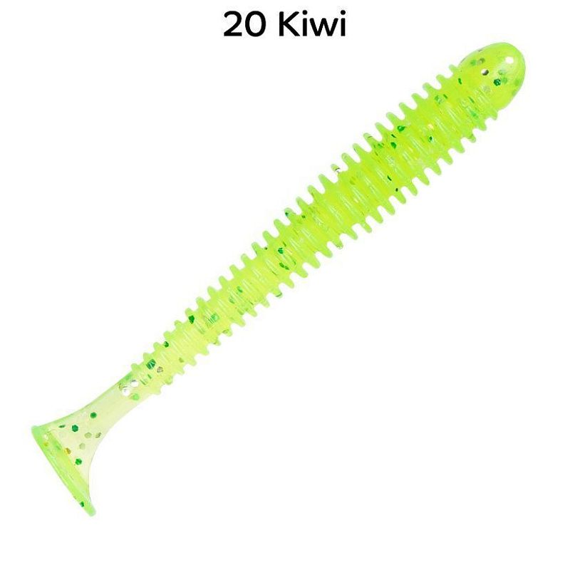 силиконовые приманки Vibro Worm 2.5'' 81-65-20-6