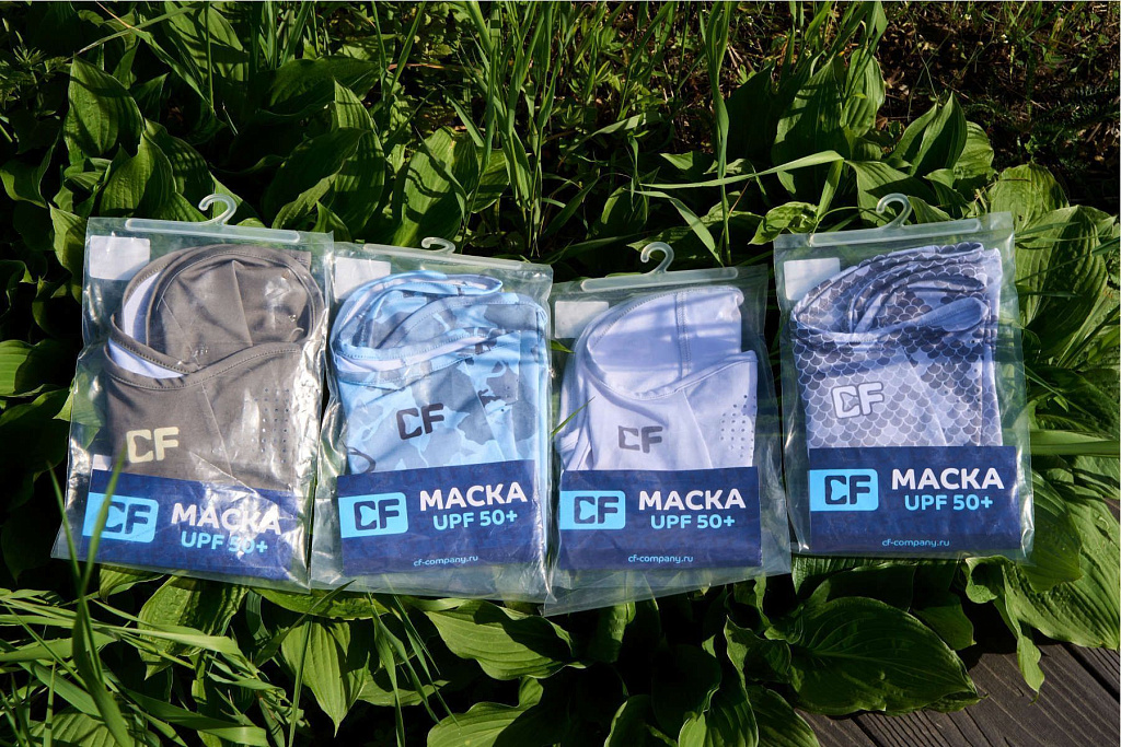 Маска CF Simple gray для рыбака и рыбалки