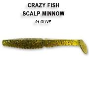 силиконовые приманки Scalp minnow 3.2" 7-80-1-1