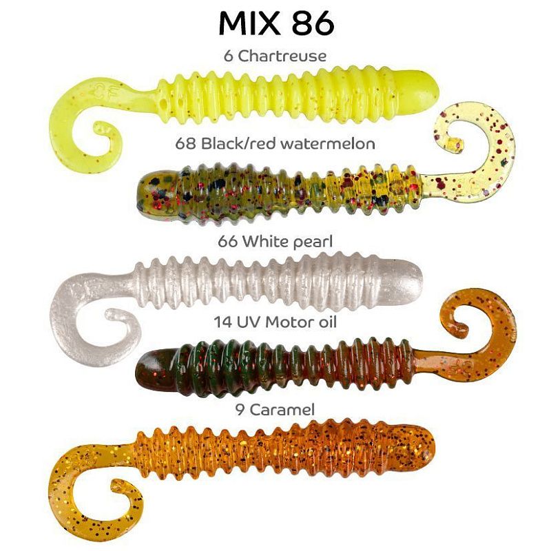 силиконовые приманки Active slug 2" 29-50-M86-6