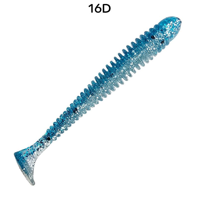 силиконовые приманки Vibro Worm 2.5'' 81-65-16d-6