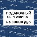 Подарочный сертификат на 50000 руб.