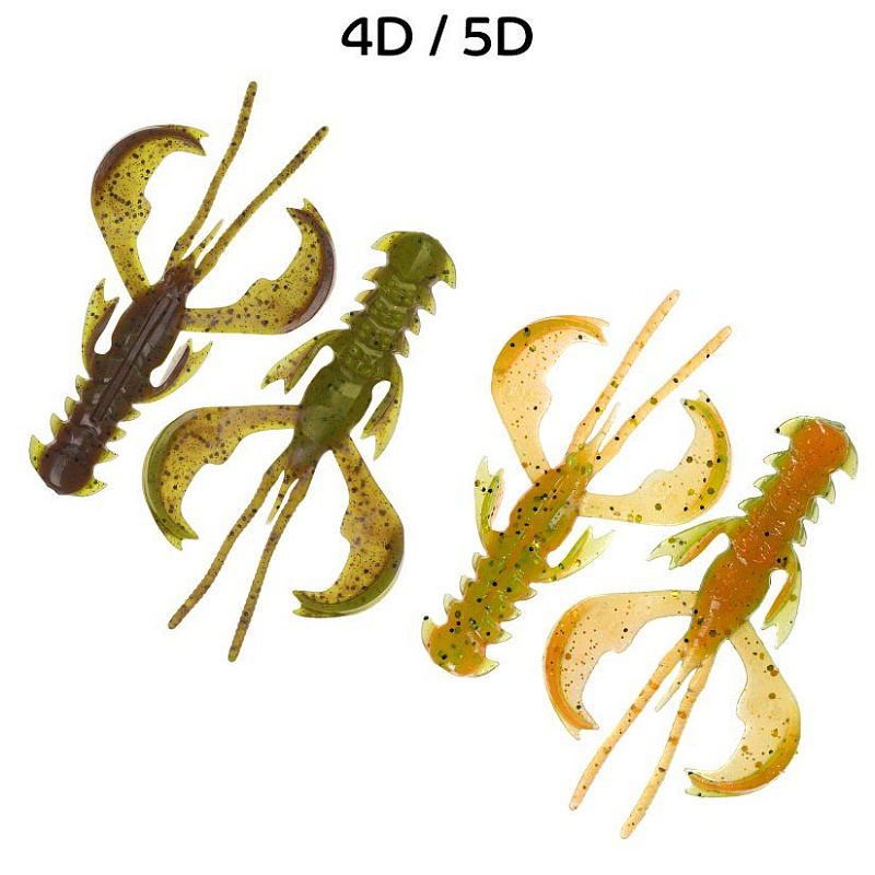силиконовые приманки Nimble 1.2" 76-30-4d/5d-6