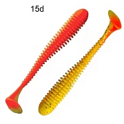 силиконовые приманки Vibro worm 3.4" 13-85-15d-6-F