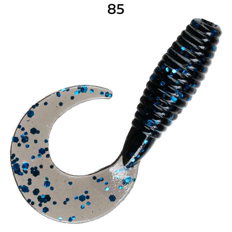 силиконовые приманки Angry Spin 1" 20-25-85-6