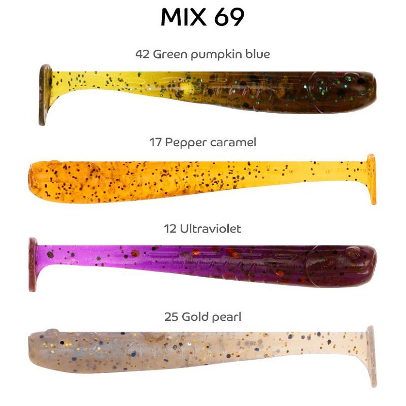 силиконовые приманки Nano minnow 2.2" 22-55-M69-6