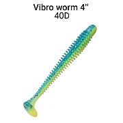 силиконовые приманки Vibro Worm 4'' 75-100-40d-6