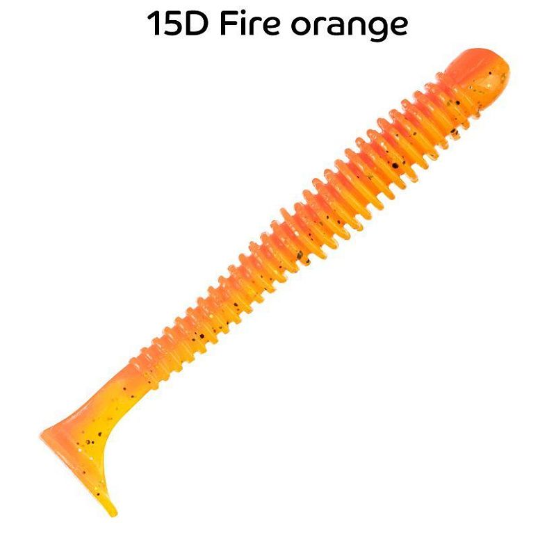 силиконовые приманки Vibro worm 3.4" 13-85-15d-6