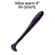 силиконовые приманки Vibro Worm 4'' 75-100-99-6