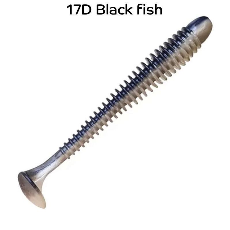 силиконовые приманки Vibro Worm 4'' 75-100-17d-6