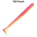 силиконовые приманки Vibro worm 3.4" 13-85-13d-6-F