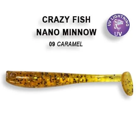 силиконовые приманки Nano minnow 1.6" 6-40-9-5