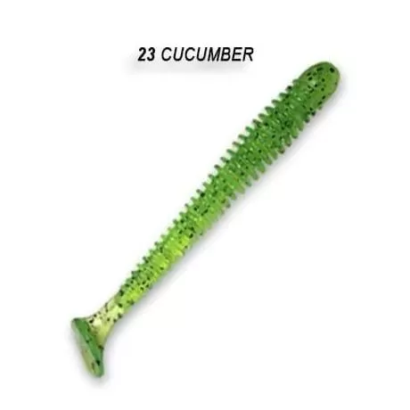 силиконовые приманки Vibro worm 3" 11-75-23-4