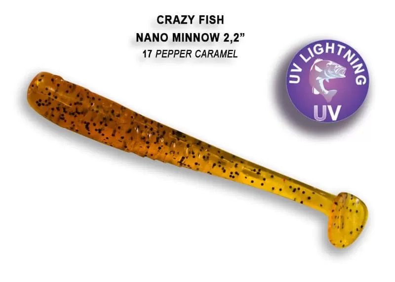 силиконовые приманки Nano minnow 2.2" 22-55-17-4