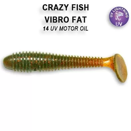 силиконовые приманки Vibro fat 2.7" 1-71-14-1