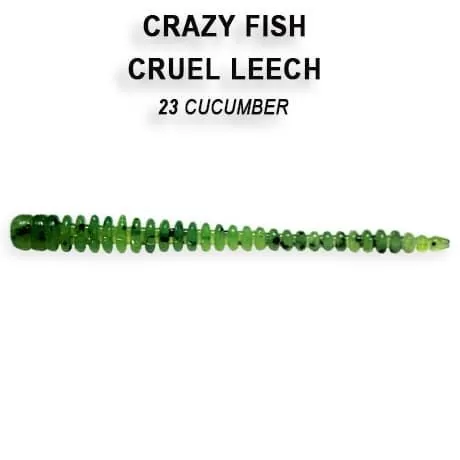 силиконовые приманки Cruel leech 2.2" 8-55-23-6