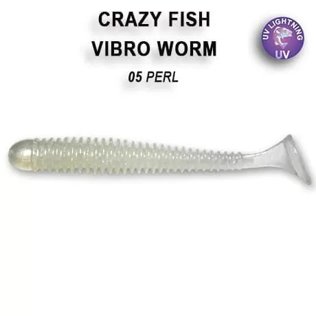силиконовые приманки Vibro worm 2" 3-50-5-1