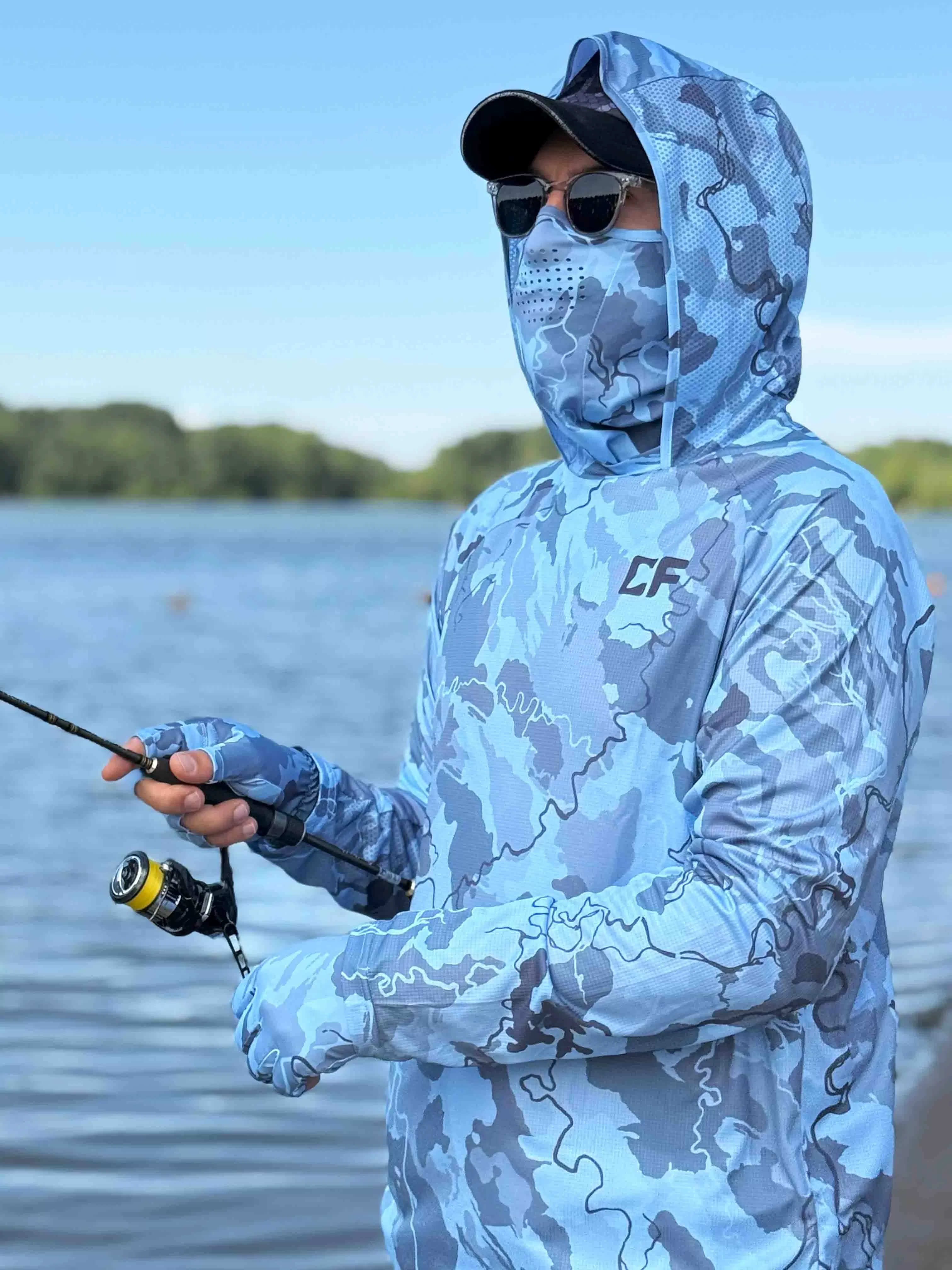 Перчатки CF Camo river