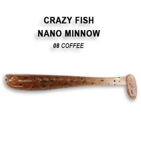 силиконовые приманки Nano minnow 1.6" 6-40-8-5
