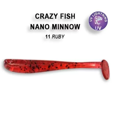 силиконовые приманки Nano minnow 1.6" 6-40-11-3