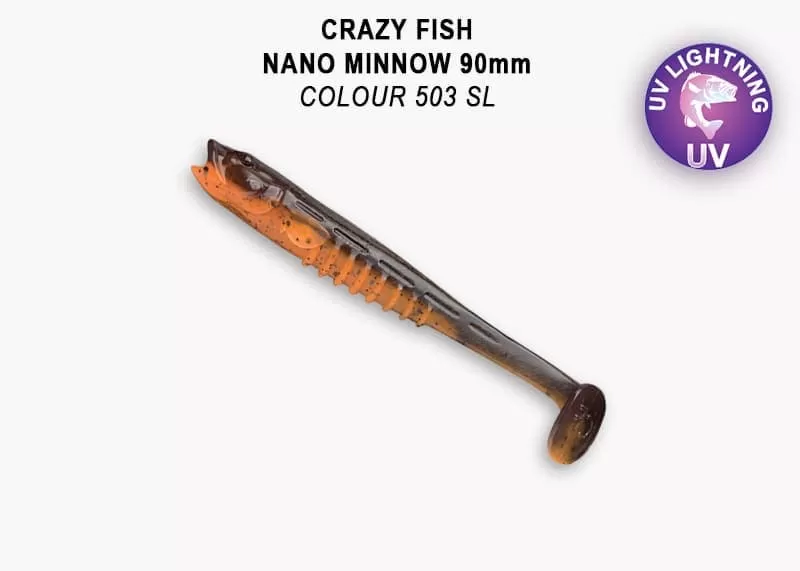 силиконовые приманки Nano minnow 3.5" 54-90-503SL-7