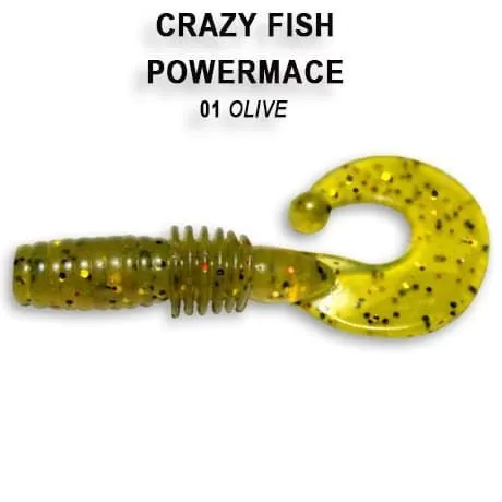 силиконовые приманки Power mace 1.6" 10-40-1-1