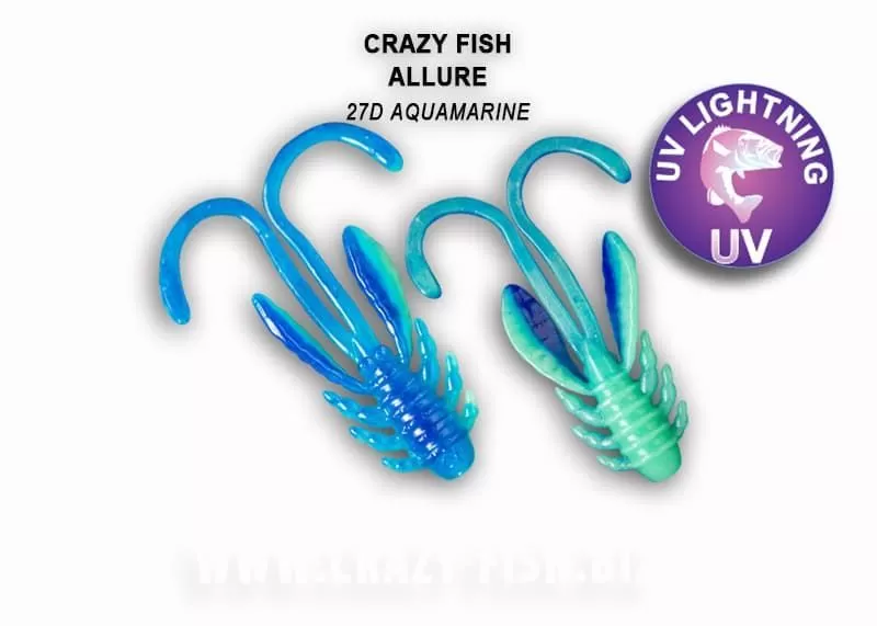 силиконовые приманки Allure 1.6" 23-40-27d-6