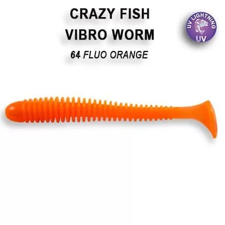 силиконовые приманки Vibro worm 2" 3-50-64-6