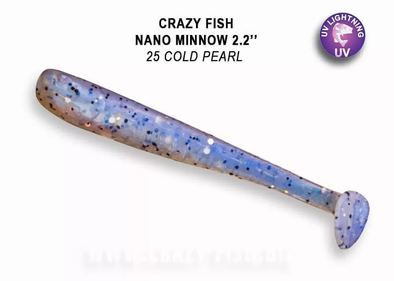 силиконовые приманки Nano minnow 2.2" 22-55-25-4