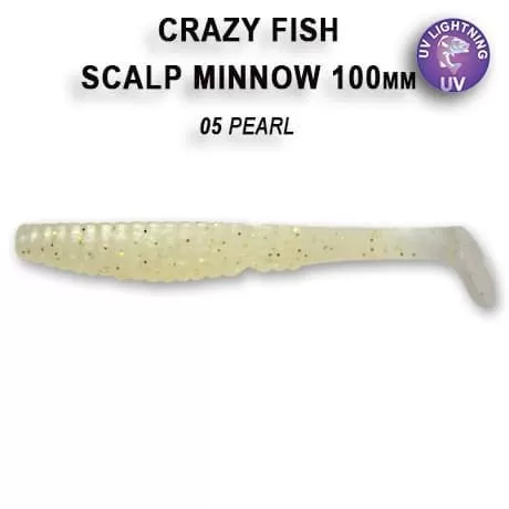 силиконовые приманки Scalp minnow 4" 18-100-5-4