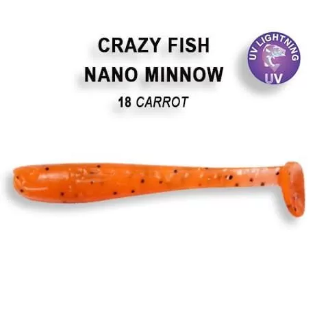 силиконовые приманки Nano minnow 1.6" 6-40-18-4