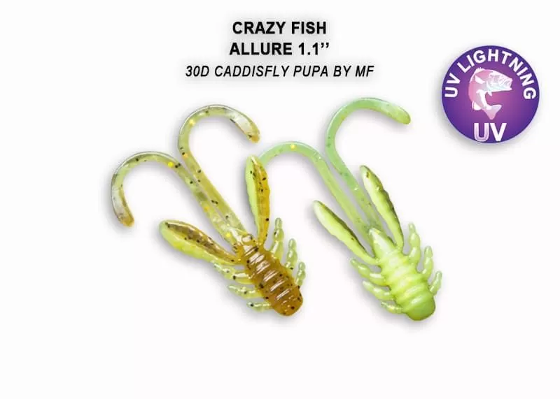 силиконовые приманки Allure 1.1" 46-27-30d-6