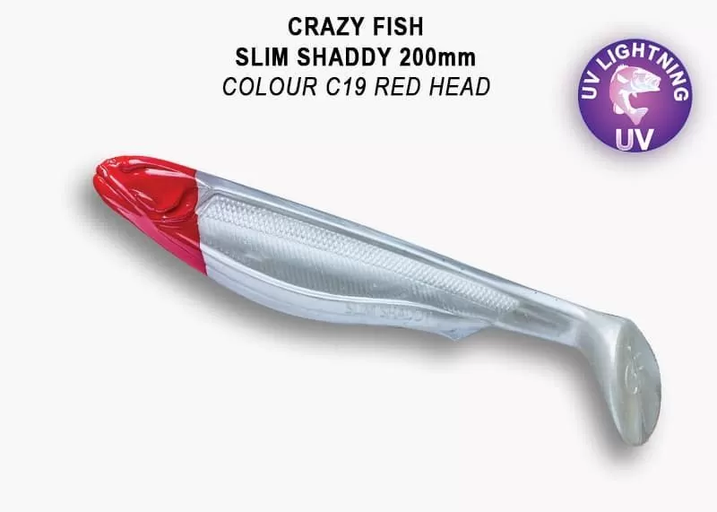 силиконовые приманки Slim shaddy 6.4" 57-160-C19-1