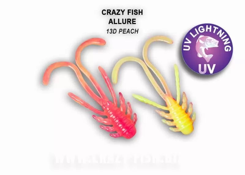 силиконовые приманки Allure 1.6" 23-40-13d-6