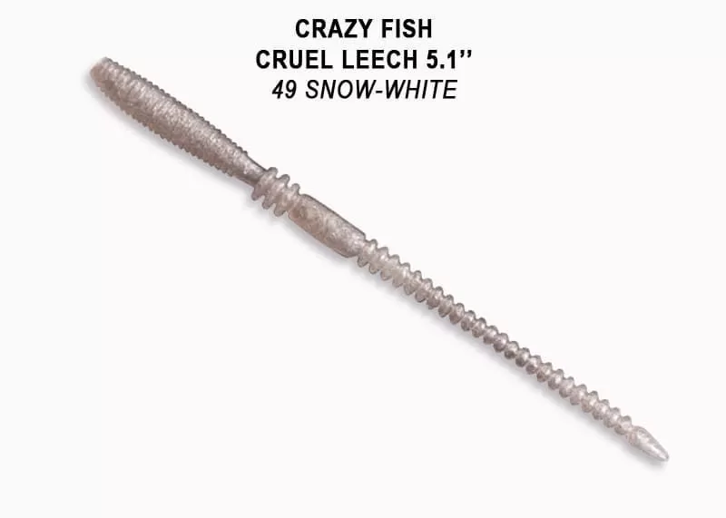 силиконовые приманки Cruel leech 5.1" 41-130-49-6