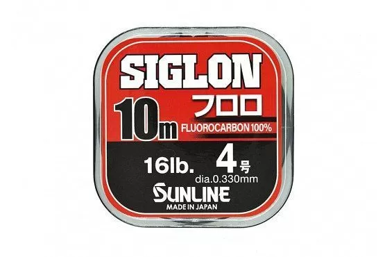 Флюорокарбон Sunline Siglon Fluoro 0.330mm 8.0kg/16lb 10m Clear