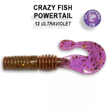 силиконовые приманки Powertail 2.8" 4-70-12-1