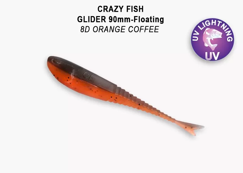 силиконовые приманки Glider 5" 37-120-8d-6-F